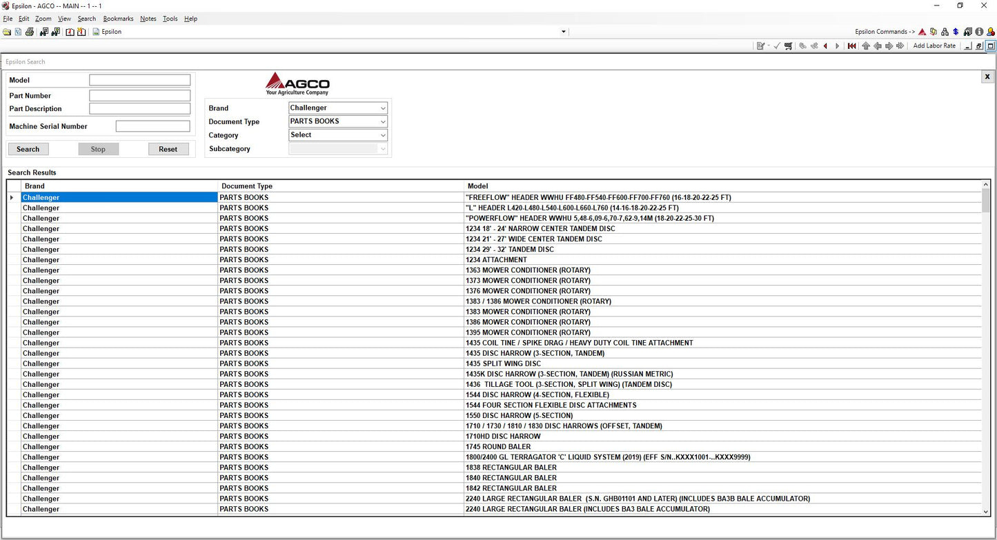 
                  
                    AGCO Agricultural EPC & Service Info ALL Database Australia (AU) Latest 2020 - Online Installation Service
                  
                