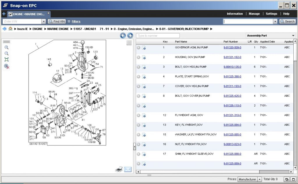 
                  
                    Isuzu Industrial & Marine Engines Parts Catalog EPC All Models Parts Catalogs 2019 ALL Regions
                  
                