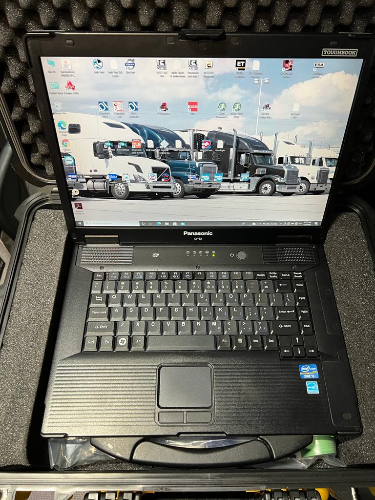 
                  
                    2021 Universal Heavy Duty Diagnostic Kit With 124032 Genuine Nexiq USB Link 2 & CF-52 Laptop -  ALL Software Package Pre Installed - 20 Software package 2021
                  
                