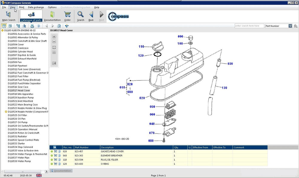 
                  
                    FG Wilson Compass Genesis 2014A Full Parts Catalog (EPC) & Service Information Software
                  
                