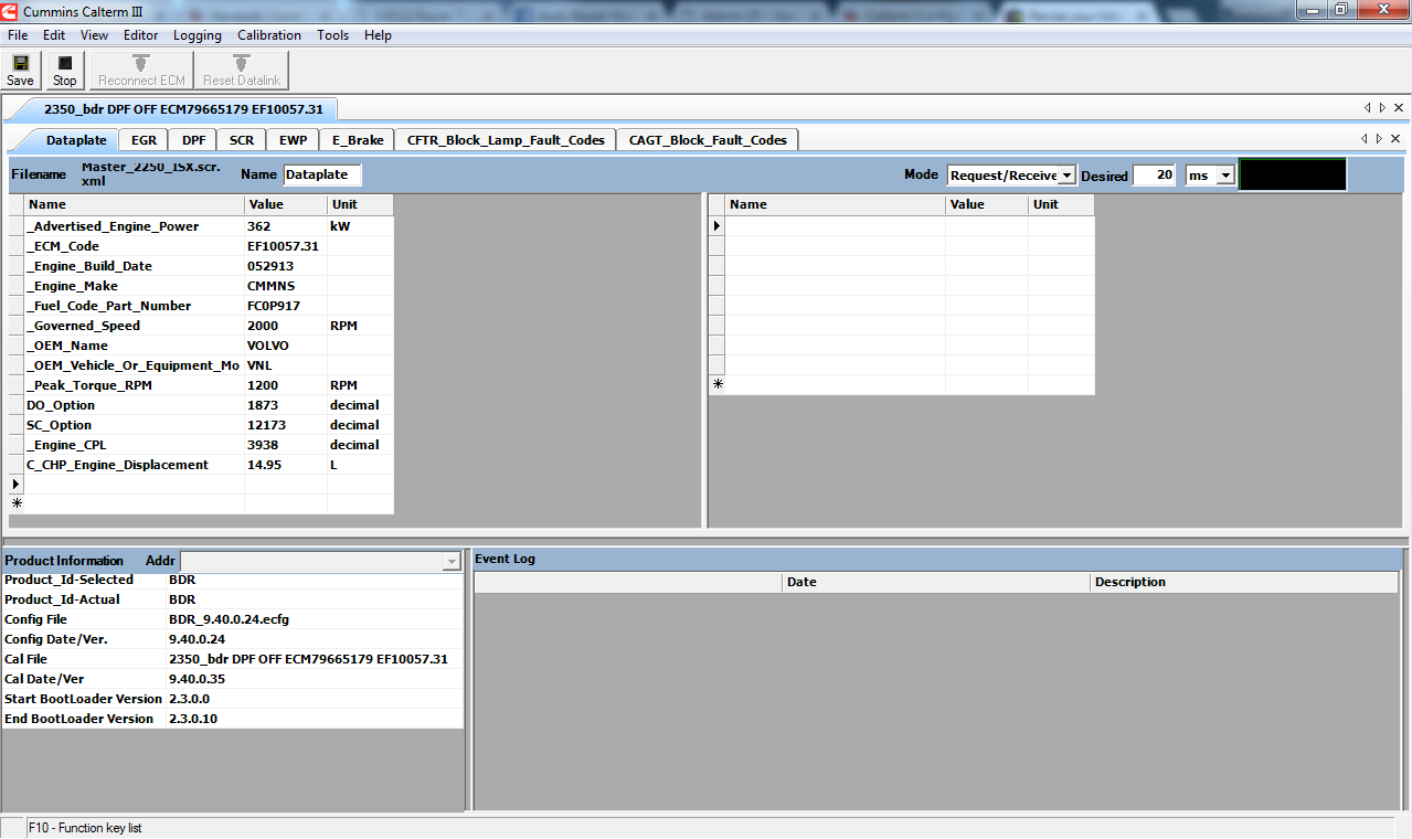 
                  
                    BDO ISL9 CM2350 FULL DPF DEF EGR SCR DELETE - Calterm Tamplate Flash File With  Screen & Cal files
                  
                