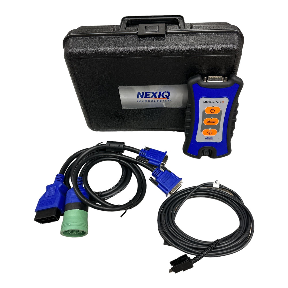 121054 Echte Nexiq USB Link 3 Heavy Duty Diagnostic Kit met alle softwarepakket 2023- Caterpilllar-Detroit Diesel-Volvo-Allison-Hino en meer !!!