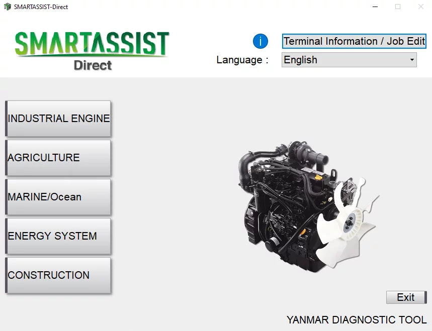 2024 YANMAR DIAGNOSTIC Software SmartAssist - SA-DIRECT – 2.46