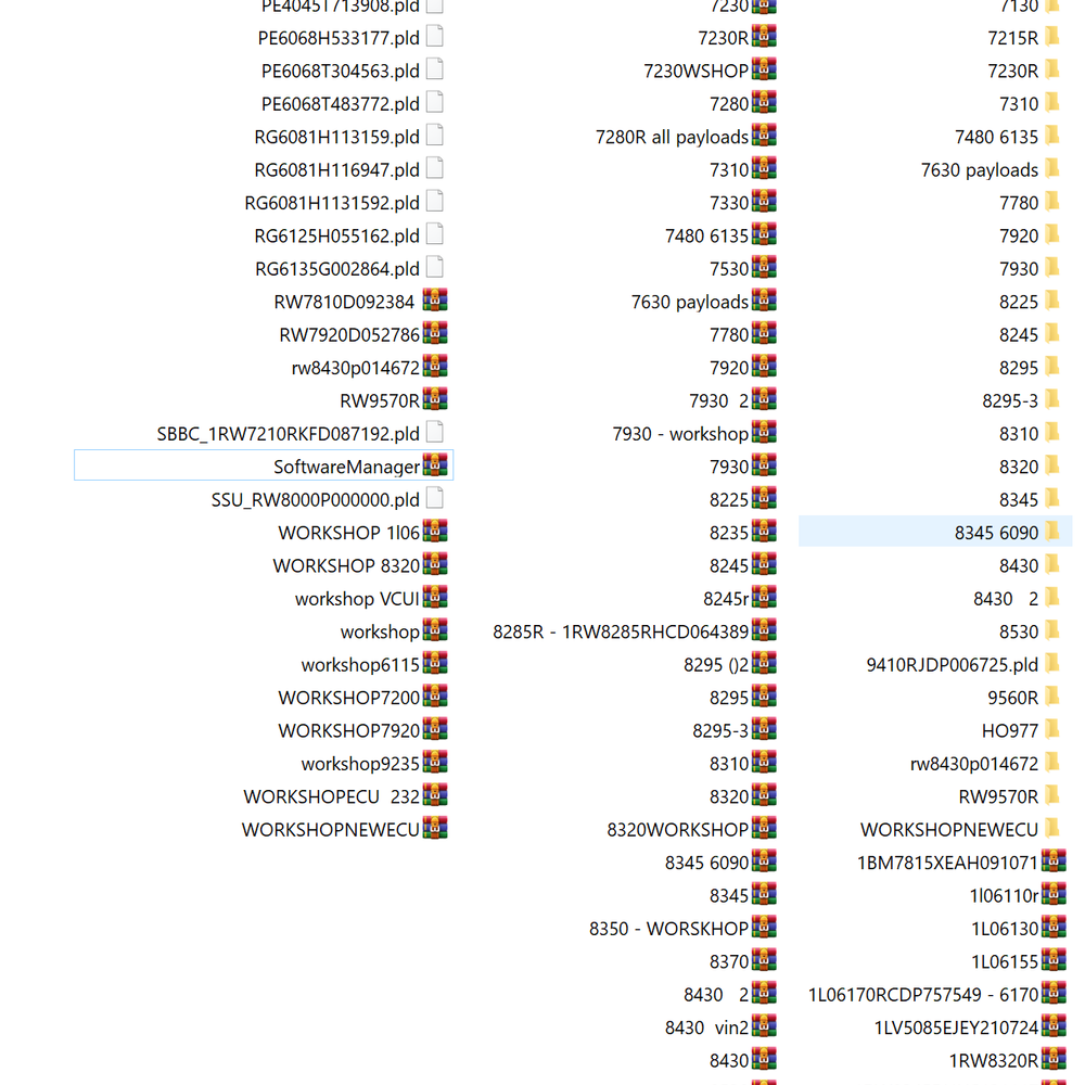 أداة John Deer للتشفير وفك التشفير محرر + أحدث 2022 Payloads PLD files & Calibartion Files Collection