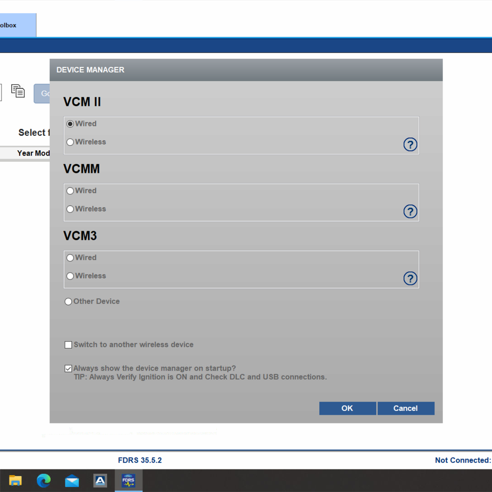 Véritable logiciel de diagnostic de concessionnaire FORD FJDS et FDRS en direct 2023 - avec connexion en ligne Connexion 12 mois!