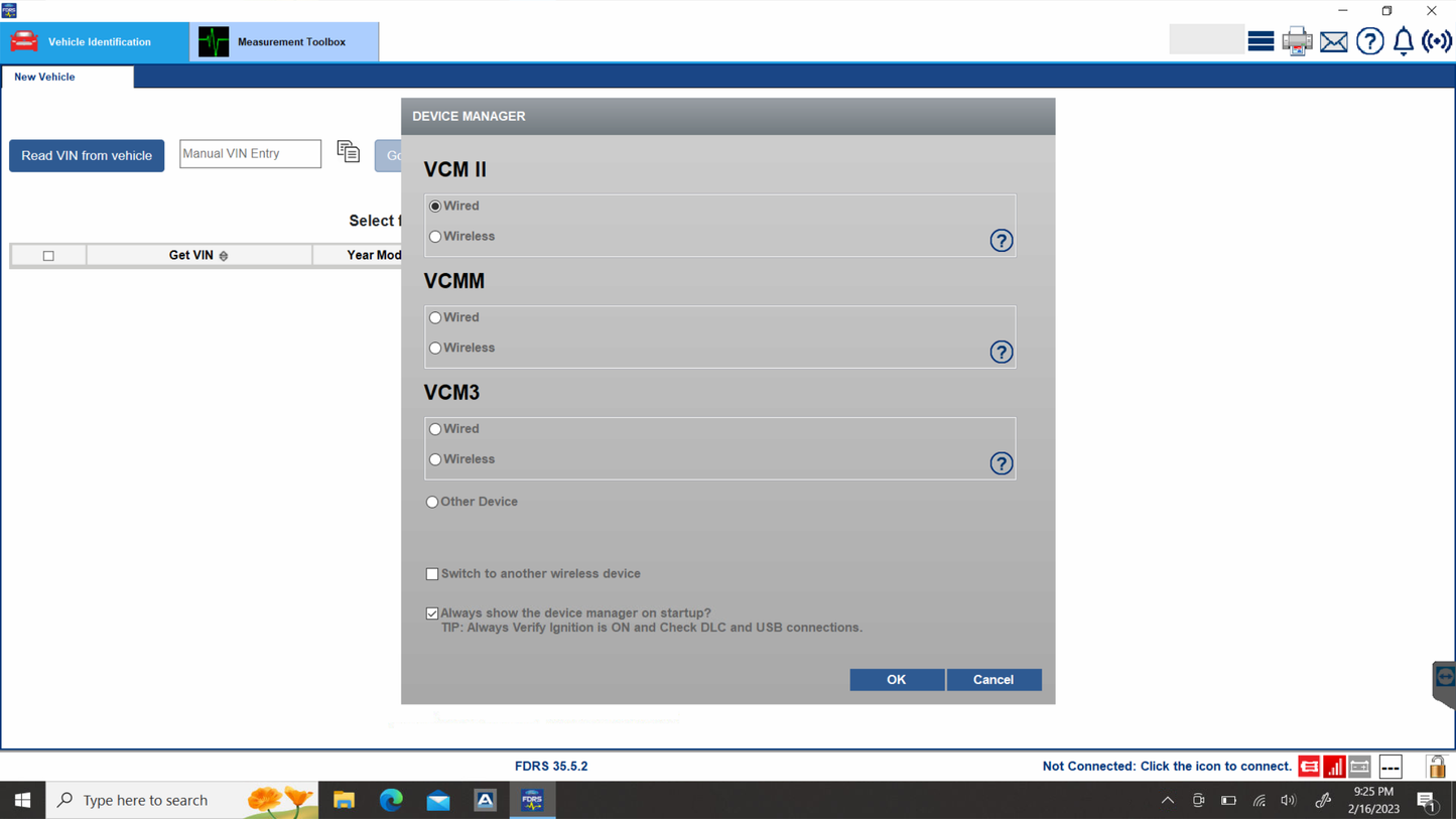 Véritable logiciel de diagnostic de concessionnaire FORD FJDS et FDRS en direct 2023 - avec connexion en ligne Connexion 12 mois!