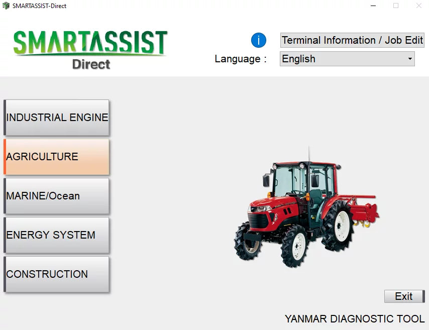 2023 YANMAR DIAGNOSTIC Software SmartAssist - SA-DIRECT – 2.37-2.41