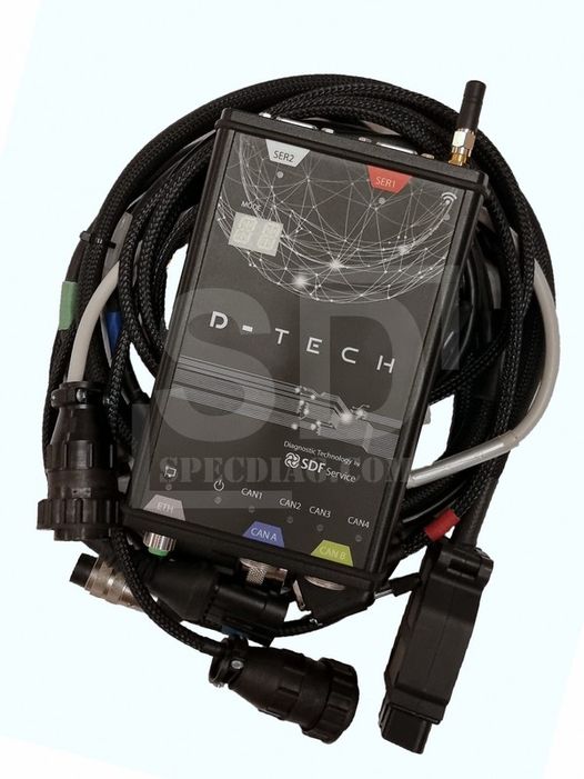 SDF DIAGNOSTIC KIT (DTECH) With Latest SDF D-Tech 1.0 For Deutz-Fahr amborghini Trattori