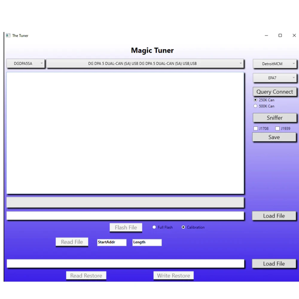 Magic Tuner Flash Tool versie 1