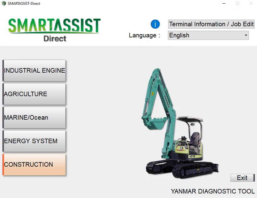 
                      
                        2024 YANMAR DIAGNOSTIC Software SmartAssist - SA-DIRECT – 2.46
                      
                    