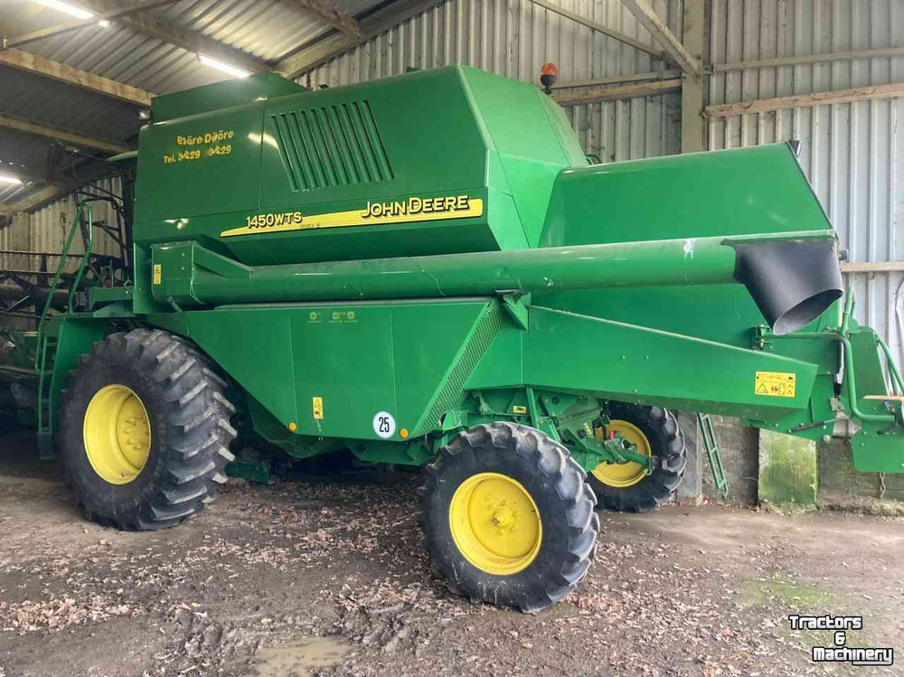 John Deere 1450, 1550 (, CWS, WTS) Combine (054551b-) Manual de servicio de diagnóstico y prueba TM8113