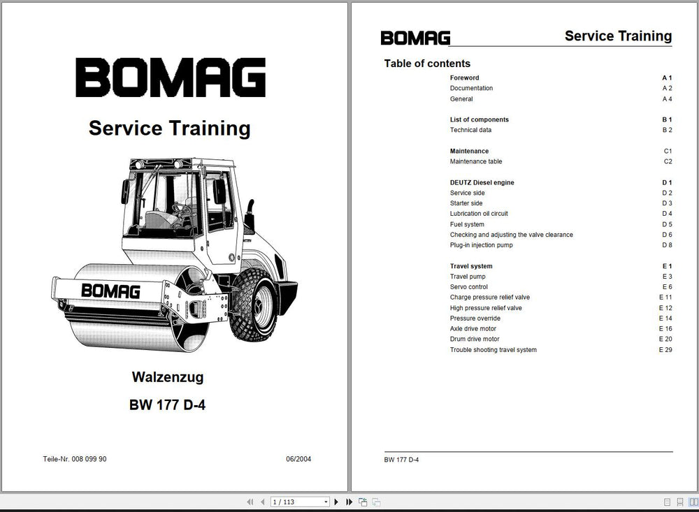 
                      
                        Bomag Service Schulungen und Betriebshandbücher Alle Regionen
                      
                    