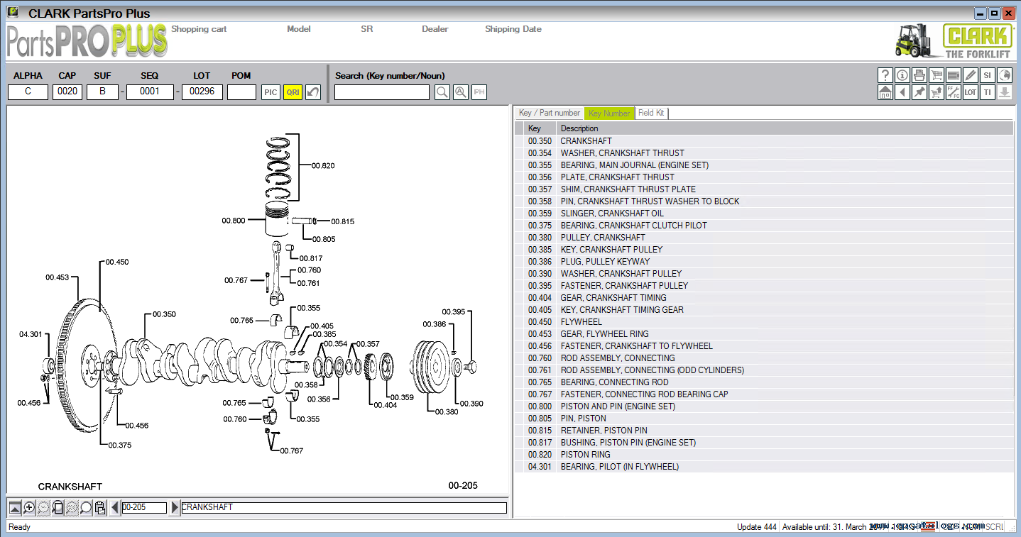 
                  
                    Clark Forklift Parts Pro Plus EPC Partshandbücher Software Neueste 08 \ 2023 Alle Regionen
                  
                