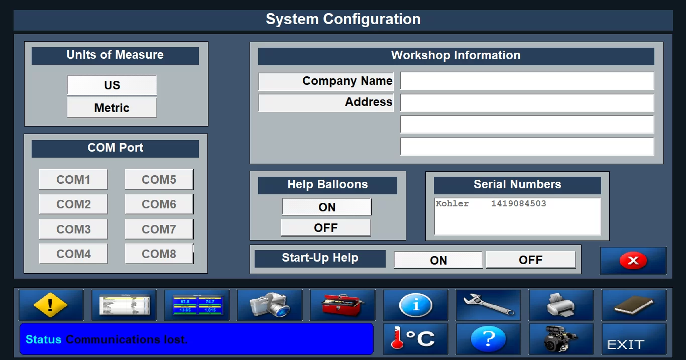 Kohler EFI Diagnostic System \ neueste diagnostische Software 2023