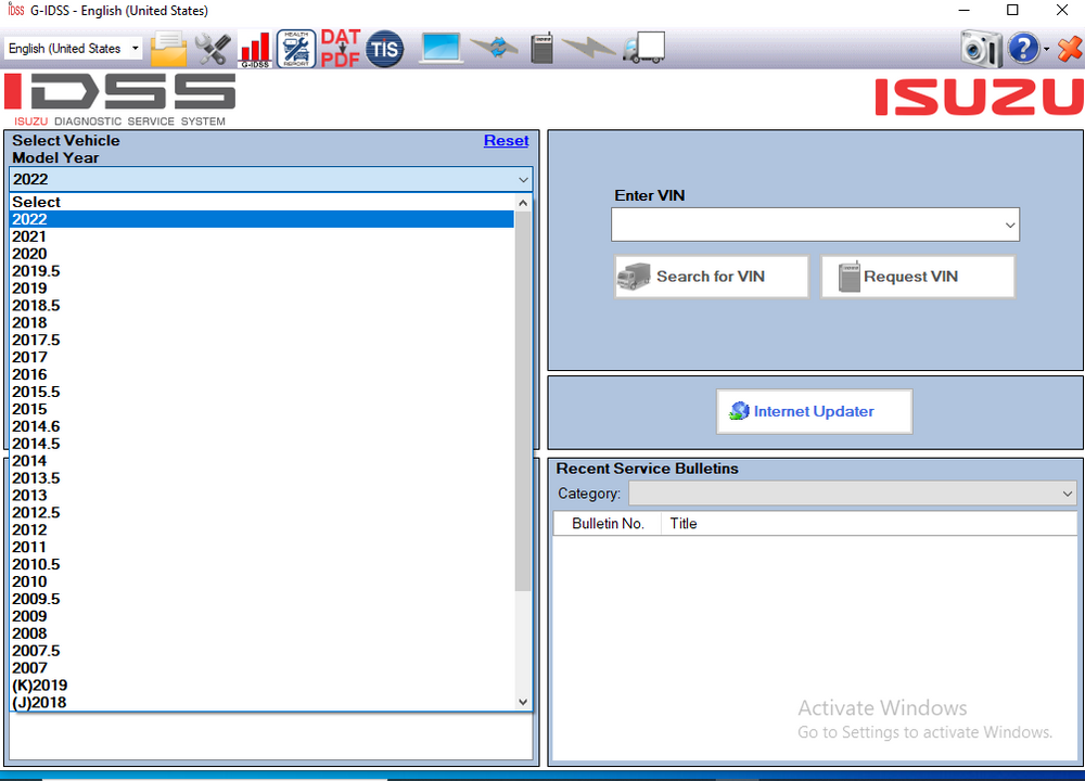 
                      
                        Isuzu G-IDSS Diagnostic Service System - Full diagnostics Software 2024 - Best Version Support Nexiq And Etc
                      
                    