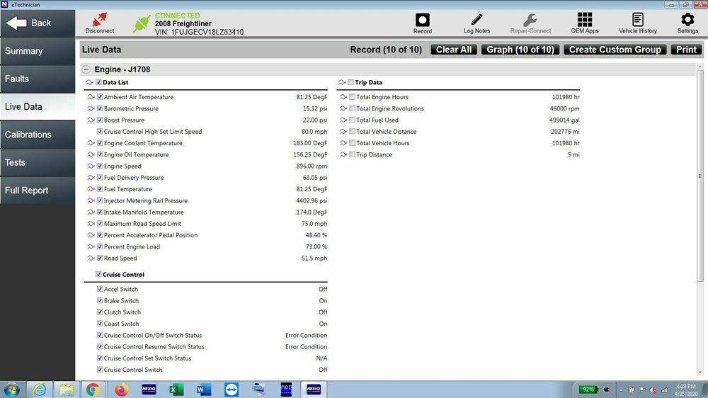 Nexiq eTechnician 2.11 Diagnostics Software - Latest 2024