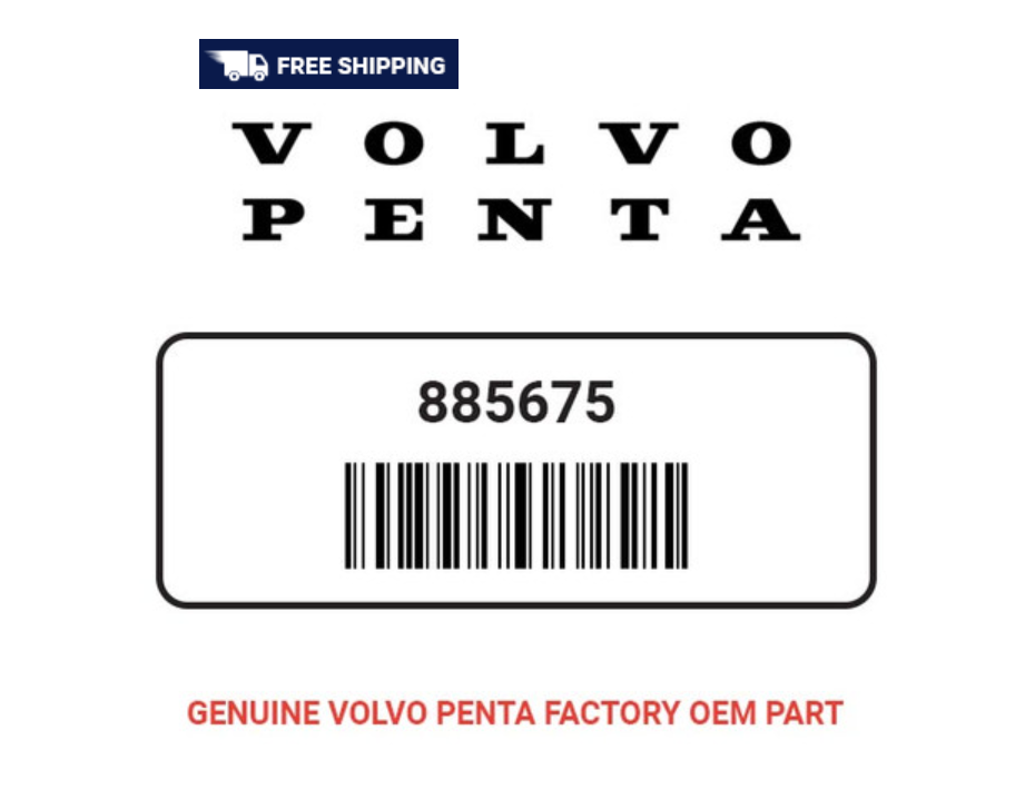 Volvo Penta Nieuwe OEM -kabel 885675 Echte OEM Volvo Penta -onderdeel