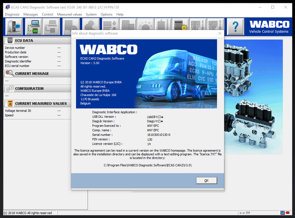 
                      
                        Meritor WABCO Toolbox 12.3.1 - ABS- und Hydraulikkraftbremse (HPB) Diagnosesoftware
                      
                    