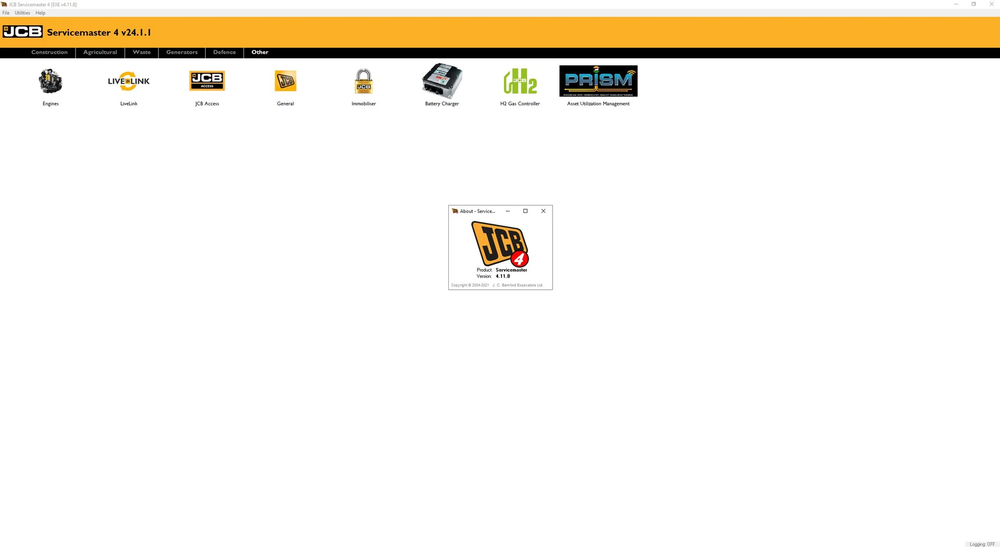 JCB Servicemaster 4 - V1.54.2 Software Diagnostic -2017 أحدث إصدار! مرخص لأكثر من 1 كمبيوتر شخصي!