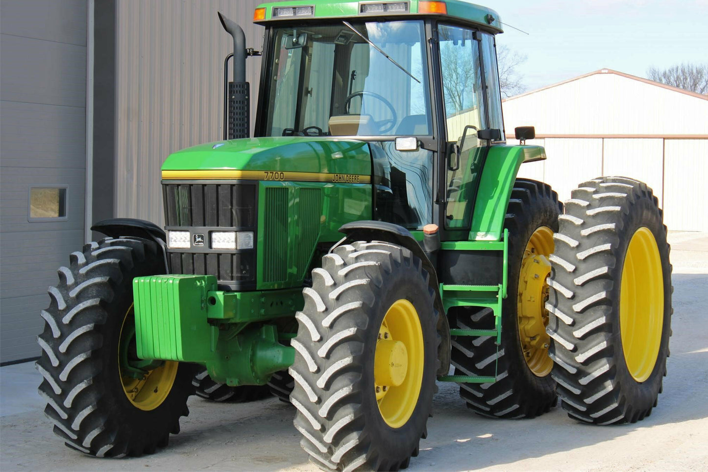 دليل خدمة التشخيص والاختبارات للجرارات John Deere 7600 و7700 و7800 2WD أو MFWD TM1501