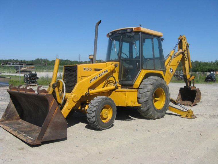 Manuel de fonctionnement et de test de chargeur de chargeur John Deere 310D