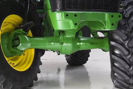 John Deere 2WD of MFWDS Mechanische voorwielaandrijving Axles 1100 Series Tractors Modellen 4050, 4250, 4450, 4650, 4850