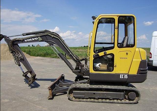 Volvo EC35 Compact Excavator Workshop Service Repair Handleiding