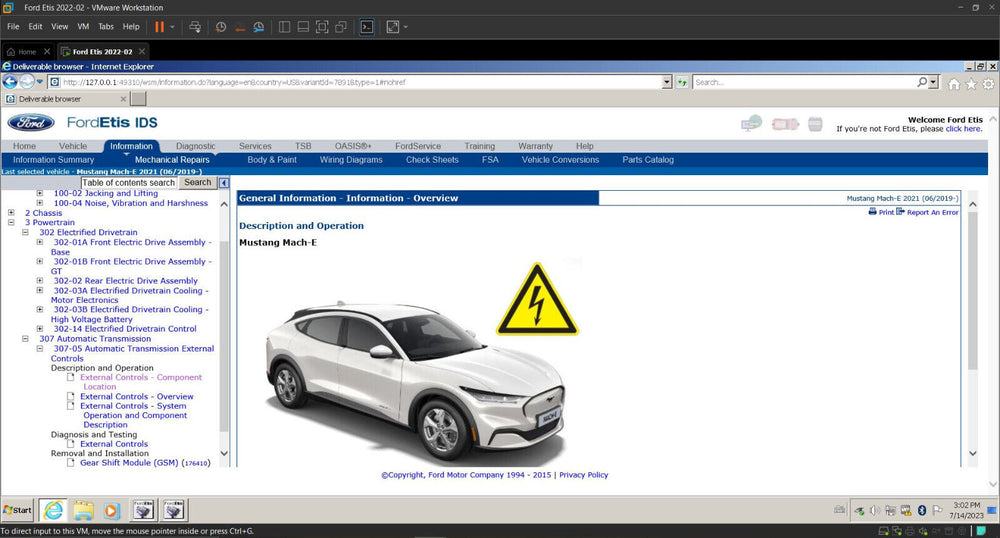 
                  
                    Ford ETIS 2022 - Elektronisches technisches Informationssystem für alle Ford -Modelle - Full -Service -Informationen !!
                  
                