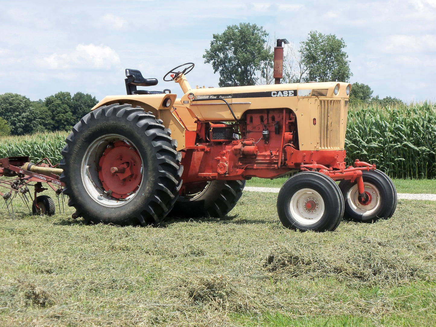 Zaak IH 730 &830 Series Wheel Tractors Gasoline --LP Gas Case-o-matic Drive Officiële Operator's Manual