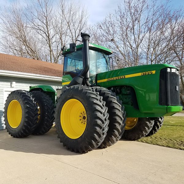 John Deere 9100, 9200, 9300, 9400 tractores 4WD Diagnóstico y pruebas Manual de servicio (TM1624)