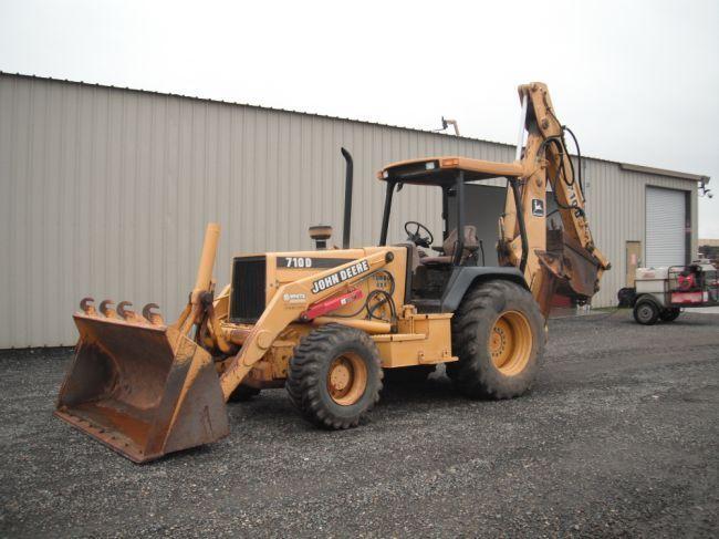 John Deere 710D Backhoe Loader Official Operation and Tests Technical Manual TM1537