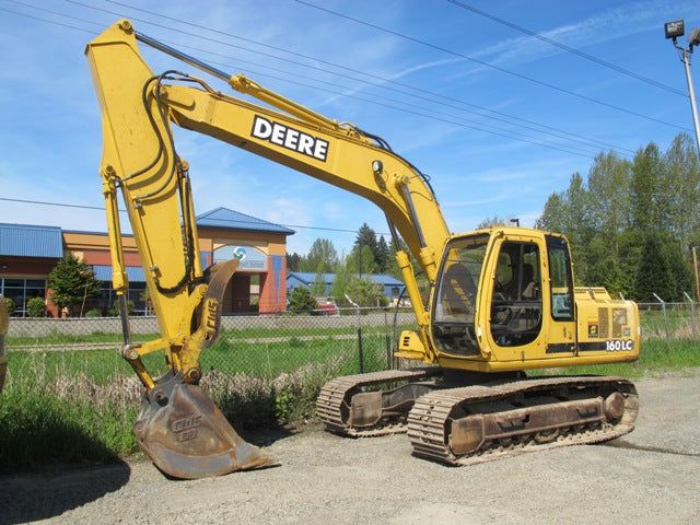 John Deere 160LC Excavator Manual Oficial de Reparación de Servicio de Taller TM1662