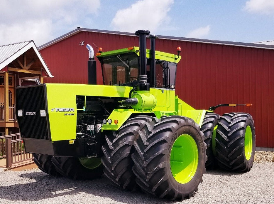 دليل المشغل الرسمي للجرار Case IH KP-525 Tiger IV