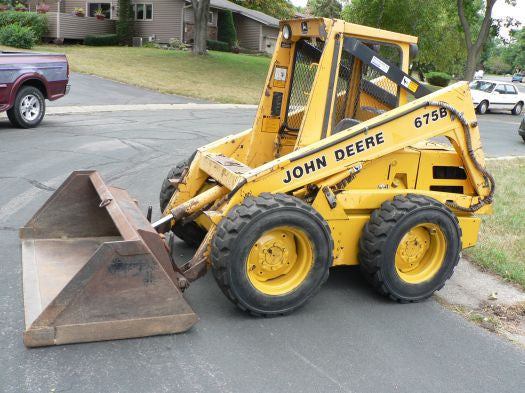 Manual de servicio técnico de John Deere 675 y 675B Skid Steer Loader