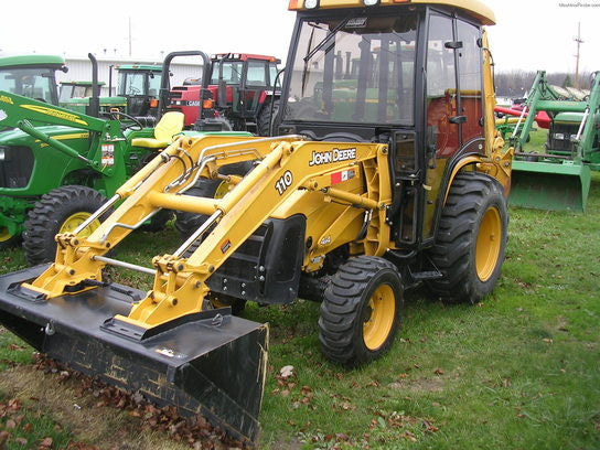 John Deere 110 Backhoe Loader حلقة العمل الرسمية لإصلاح الدليل التقني