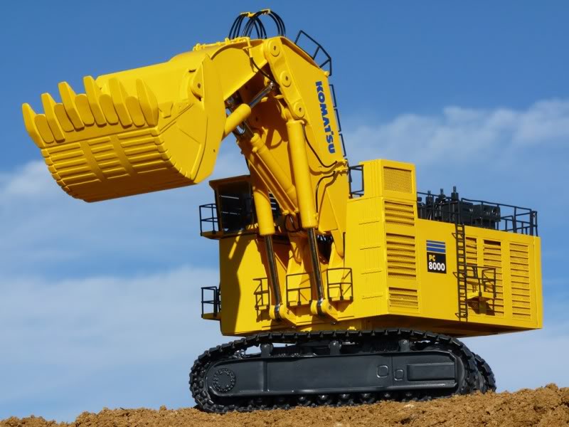 KOMATSU PC8000 الهيدروليكية تعدين المجرفة دليل إجراء الجمعية العامة الرسمية