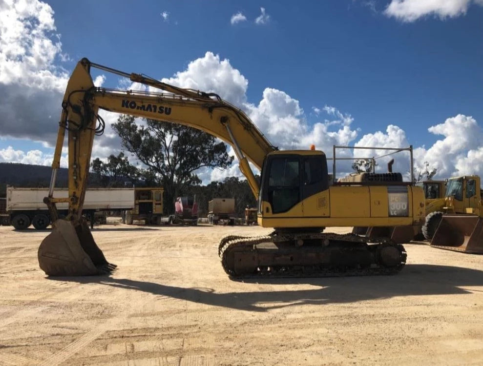 Komatsu PC300-7 PC300LC-7 دليل خدمة حلقة العمل الرسمية للكبار الهيدروليكي