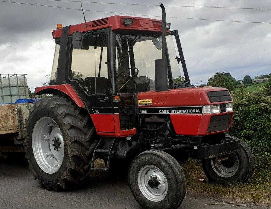 Case IH 595 695 Tractor Officiële operatorhandleiding