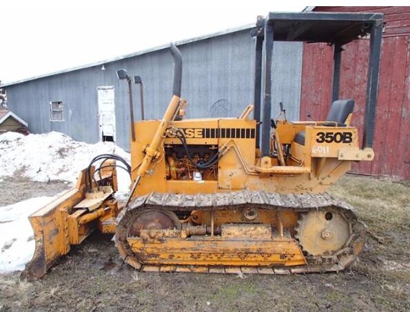 Case 350B Crawler Dozer Dozer Manual de reparación del servicio del taller