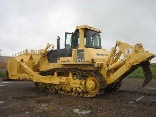 KOMATSU D375A-5 Bulldozer Manual de instrucciones de montaje de campo oficial