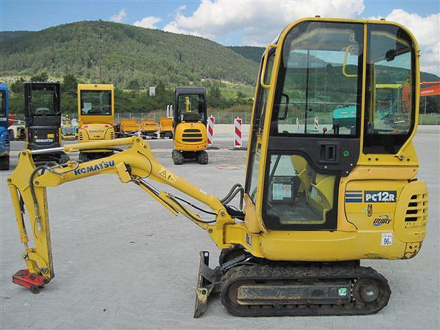 KOMATSU PC12R-8 PC15R-8 حفارة مصغرة لحفارة ورشة العمل الدليل الفني