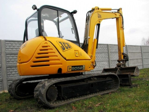 Jcb Miidi Excavator 8052 8060 ورشة عمل Service Repair