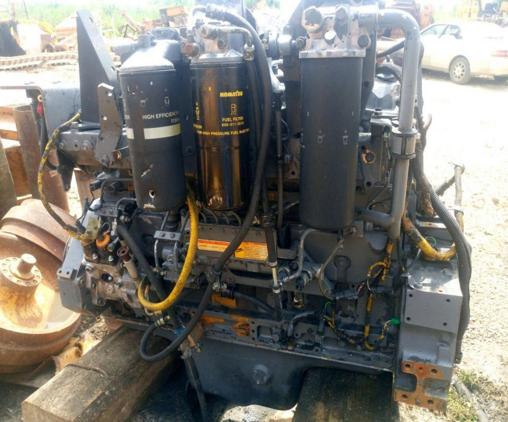 KOMATSU 102 SERIE 6D102E-1 S6D102E-1 Diesel Motor Officiële Workshop Service Reparatiehandleiding