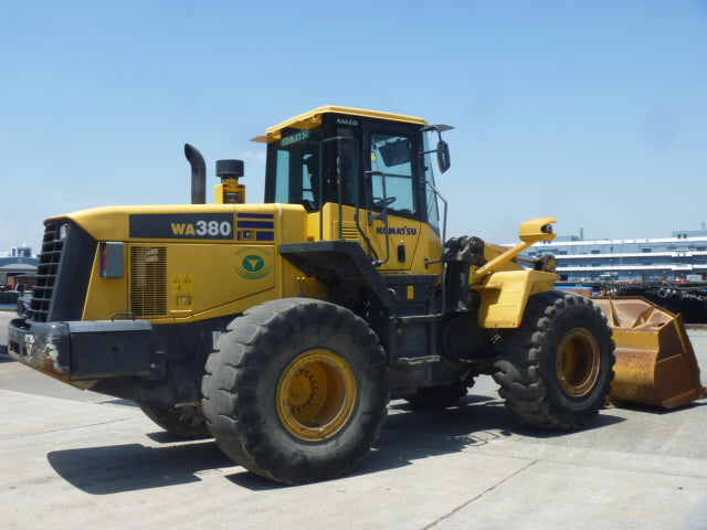 Komatsu WAI380-5H Wheel Loader Offer Loader Technical Manual tracual Manual Part 1