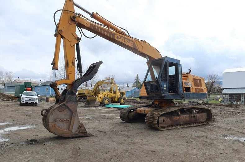 Case 980B Excavator Official Workshop Service Repair Handleiding