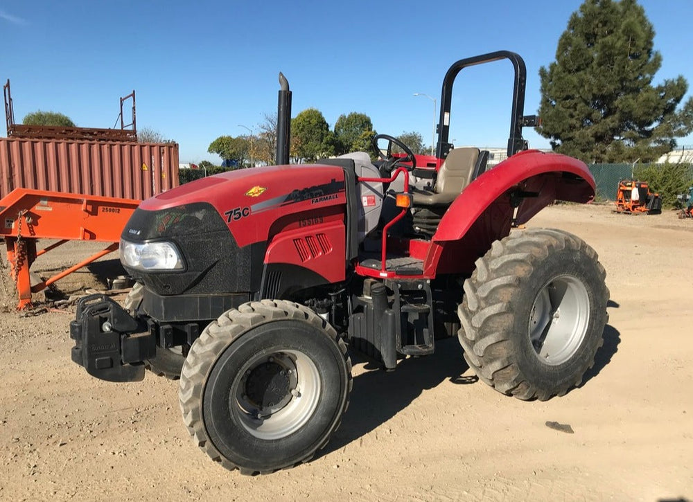 Case IH Farmall 65C دليل التشغيل الرسمي لجرار Farmall 75C الفعال