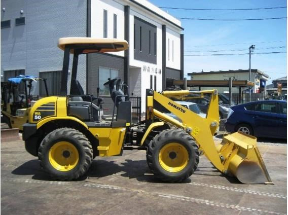 Manuel technique officiel de l'atelier pour le chargeur à roues Komatsu wa50 - 6