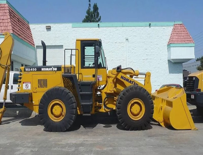 Komatsu WA450-3 جرافة ذات عجلات ورشة عمل رسمية