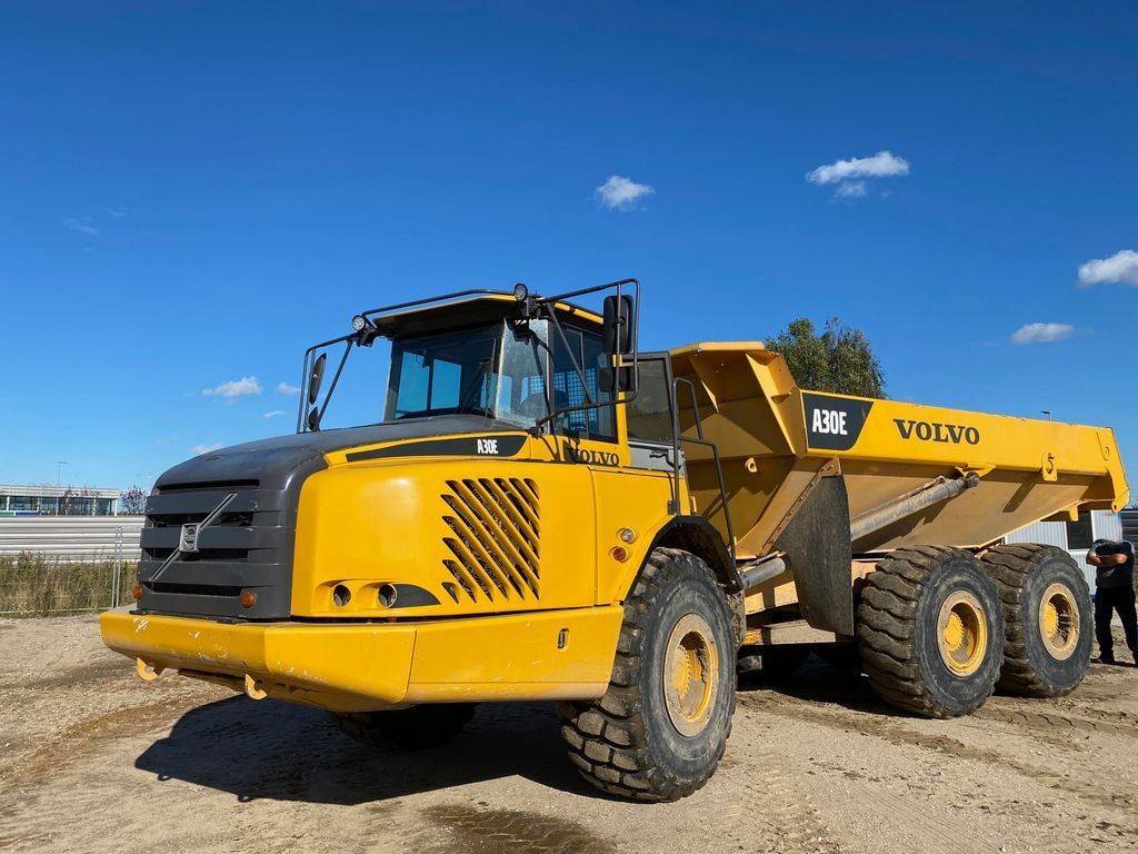 Volvo A30e Articulated Dump Truck Factory Workshop Service Repair Handleiding