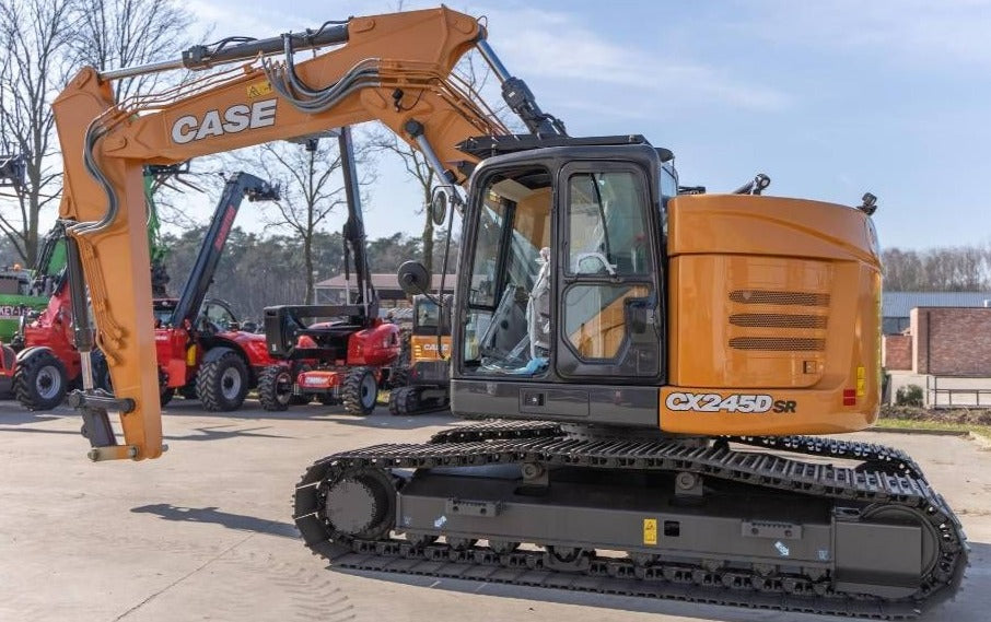 Case CX245D SR Crawler Excavators Official Workshop Service Repair Manual